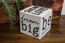 Load image into Gallery viewer, Live Simply - Wooden Block Sign