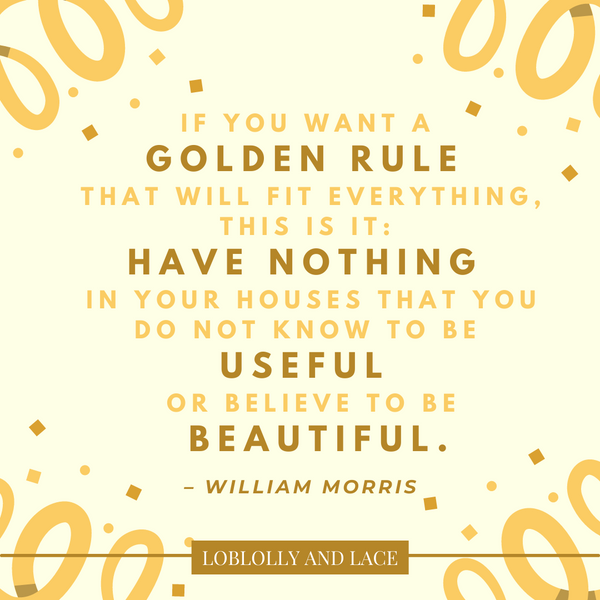 Golden Rule to Decorating